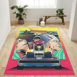 marty mcfly emmett brown back to the future icons area rug living room and bed room rug rug regtangle carpet floor decor home decor 0