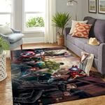 marvel superhero area rug living room rug home decor avengers movie ofd 19120711 0