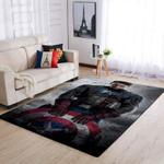 marvel superhero captain america area rug living room rug home decor movie ofd 19091801 0
