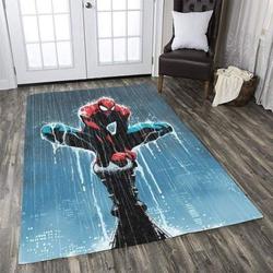 Marvel Superhero Spiderman Area Rug Living Room Rug Home Decor Movie Ofd 311019