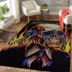 megadeth band area rug music rug regtangle carpet floor decor home decor 0