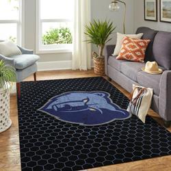 NBA Memphis Grizzlies Rectangle Rug Personalized Non-Slip Carpet Gift For Basketball Fans V4597