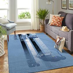 NBA Memphis Grizzlies Rectangle Rug Personalized Non-Slip Carpet Gift For Basketball Fans V4598