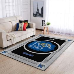 Memphis Tigers Ncaa Living Room Carpet 20030341 Rug Regtangle 3