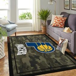 NBA Indiana Pacers Rectangle Rug Personalized Non-Slip Carpet Gift For Basketball Fans 20030413