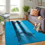 miami marlins area rug mlb baseball team logo carpet living room rugs rug regtangle carpet floor decor home decor v3668 0