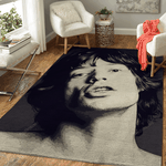 mick jagger 21 music artist art for fans area rug living room carpet rug regtangle carpet floor decor home decor 0
