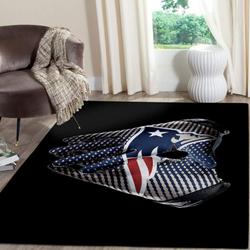 NFL New England Patriots Rectangle Rug Personalized Non-Slip Carpet Gift For Football Fans 2002177