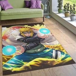 Minato Naruto Shippoden Anime Area Rug Living Room And Bed Room Rug