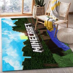 Minecraft 31 Area Rug Living Room And Bed Room Rug Rug Regtangle Carpet Floor Decor Home Decor