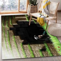 Minecraft 5 Area Rug Living Room And Bed Room Rug Rug Regtangle Carpet Floor Decor Home Decor