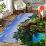minecraft area rug living room rug home decor video game gfd m301011 0