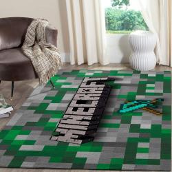 Minecraft Area Rug Video Game Carpet Gamer Living Room Rugs Rug Regtangle Carpet Floor Decor Home Decor V207