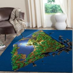 Minecraft Area Rug Video Game Carpet Gamer Living Room Rugs Rug Regtangle Carpet Floor Decor Home Decor V237