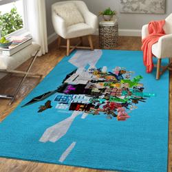 Minecraft Area Rug Video Game Carpet Gamer Living Room Rugs Rug Regtangle Carpet Floor Decor Home Decor V245