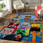 minecraft area rug video game carpet gamer living room rugs rug regtangle carpet floor decor home decor v247 0