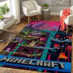 minecraft area rug video game carpet gamer living room rugs rug regtangle carpet floor decor home decor v263 0