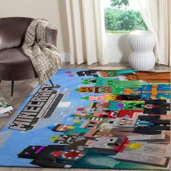 Minecraft Area Rug Video Game Carpet Gamer Living Room Rugs Rug Regtangle Carpet Floor Decor Home Decor V264