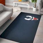minimalistic venom marvel comics blue background rug living room rug home decor 0