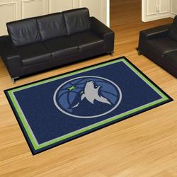NBA Minnesota Timberwolves Rectangle Rug Personalized Non-Slip Carpet Gift For Basketball Fans 1912287 2