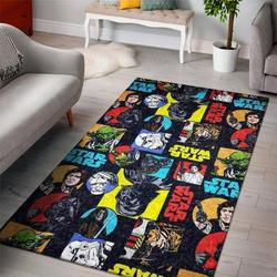 Star Wars Movie Cartoon STyle Area Rug Living Room Rug Home Decor 20030435