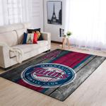 minnesota twins mlb team logo area rugs wooden style living room carpet sports rug regtangle carpet floor decor home decor 0