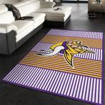 minnesota vikings football nfl 8 area rug living room and bed room rug rug regtangle carpet floor decor home decor 0