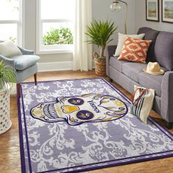 NFL Minnesota Vikings Rectangle Rug Personalized Non-Slip Carpet Gift For Football Fans