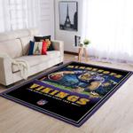 minnesota vikings nfl team pride rectangle area rug area rug living room carpet rug regtangle carpet floor decor home decor 0