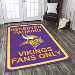 minnesota vikings parking sign dhcld1109 rug living room rug home decor 0