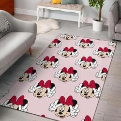 Minnie Mouse Area Rugs Disney Movies Living Room Carpet Fn121201 Rug