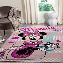 Minnie Mouse Area Rugs Disney Movies Living Room Carpet Fn121210 Rug