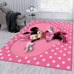 minnie mouse movie area rug bedroom rug home us decor living room area rug home decor 0