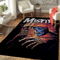 Misfits Artwork Music Maniac Art For Fans Area Rug Living Room Carpet Rug Regtangle Carpet Floor Decor Home Decor