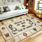 mississippi state bulldogs field arealiving football team logo carpetf102125 home decor area rug living room 0