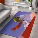 mosaic print pattern area rug living room rug home decor 0