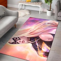 Ms Marvel Rug Living Room Rug Home Decor Area Rug Living Room Rug Home Decor Floor Decor