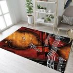 music and violin rectangle rug 5 tl area rug living room carpet rug regtangle carpet floor decor home decor 0
