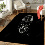 music is life mc black and white art for fans area rug living room carpet rug regtangle carpet floor decor home decor 0