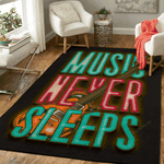 music never sleeps neon art for fans area rug living room carpet rug regtangle carpet floor decor home decor 0