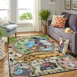 My Neighbor Totoro Area Rugs Anime Movies Bedroom Living Room Carpet Home