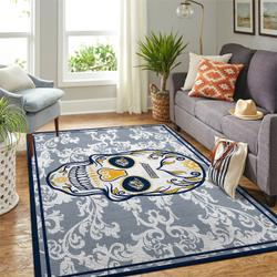Nashville Predators Nhl Rugs Skull Flower Style Living Room Regtangle Carpet