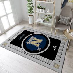 Navy Midshipmen Ncaa 2 Living Room And Bed Room Rug Regtangle Carpet