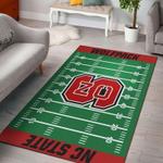 nc state wolfpack home field area rug football team logo carpet living room rugs rug regtangle carpet floor decor home decor 0