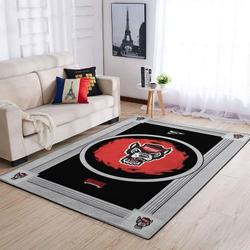 Nc State Wolfpack Ncaa Living Room Carpet 200303105 Rug Regtangle 2