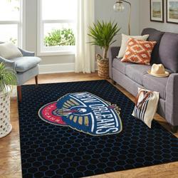 NBA New Orleans Pelicans Rectangle Rug Personalized Non-Slip Carpet Gift For Basketball Fans V5027