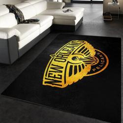 NBA New Orleans Pelicans Rectangle Rug Personalized Non-Slip Carpet Gift For Basketball Fans 5