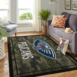 NBA New Orleans Pelicans Rectangle Rug Personalized Non-Slip Carpet Gift For Basketball Fans