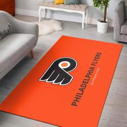 NHL Philadelphia Flyers Rug Football Team Logo Carpet Rug Living Room 1910072
