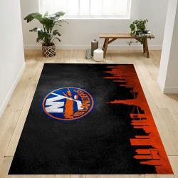 New York Islanders Skyline Nfl Team Logo Rug Living Room Rug Us Gift D